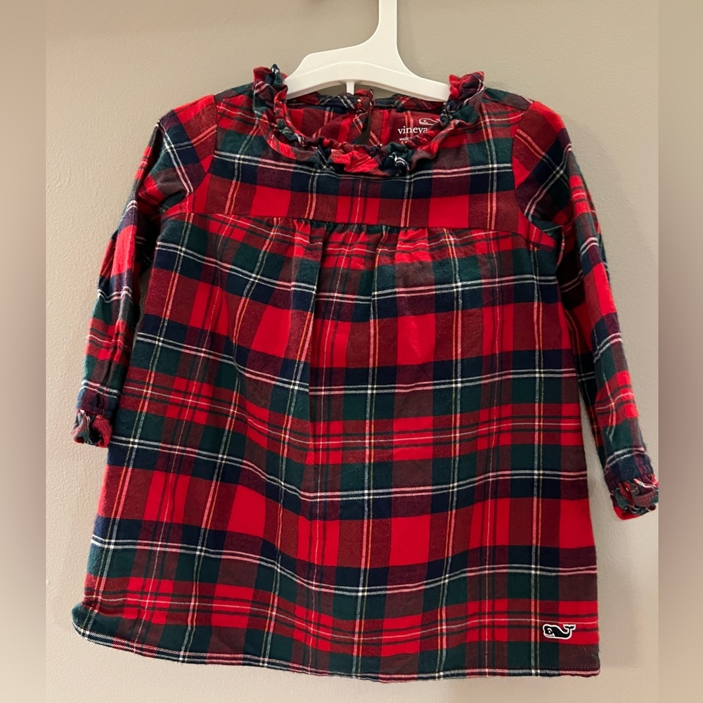 Vineyard Vines / Infant Girls / Size 6-12m / Flannel Dress